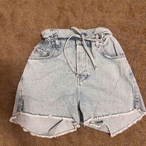 Light Blue Denim Women's Shorts Size 24